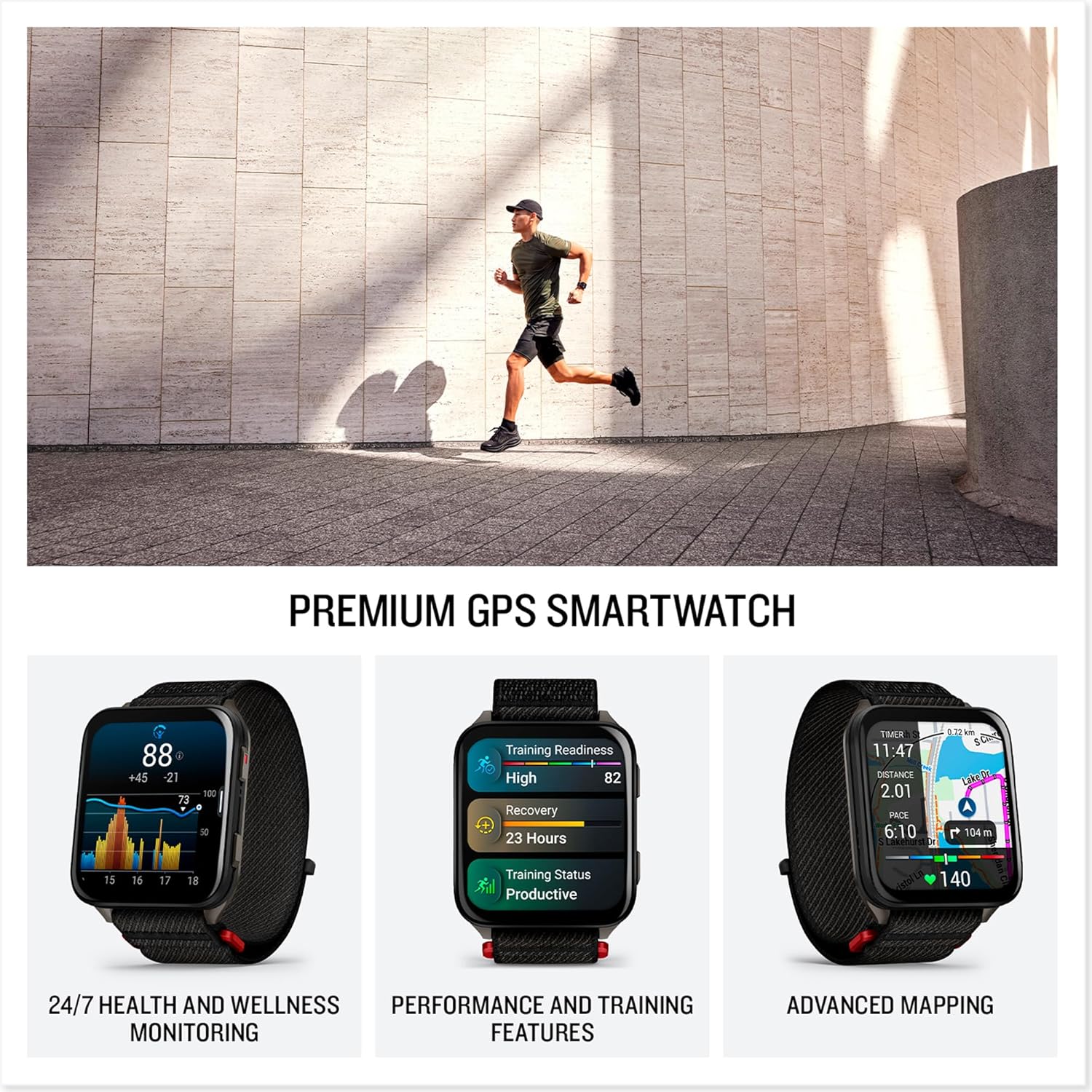 Buy Garmin,Garmin Venu X1 Black GPS Smartwatch – 2" Square AMOLED Display, Ultra-Thin 7.9mm Case, LED Flashlight, Sapphire Lens, Titanium Caseback, 100+ Sports Apps & 8-Day Battery - Gadcet UK | UK | London | Scotland | Wales| Near Me | Cheap | Pay In 3 | Smart Watches