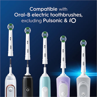 Buy Oral-B,Oral-B Pro Precision Clean Electric Toothbrush Head, X-Shape And Angled Bristles for Deeper Plaque Removal, Pack of 10 Toothbrush Heads, White - Gadcet UK | UK | London | Scotland | Wales| Near Me | Cheap | Pay In 3 | Health Care