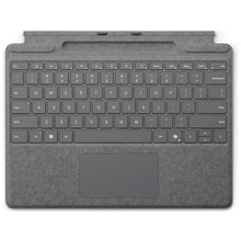 Buy Microsoft,Microsoft Surface Pro Keyboard with Slim Pen Storage - Platinum, Compatible with Surface Pro 8, 9, and 11th Edition - Gadcet UK | UK | London | Scotland | Wales| Near Me | Cheap | Pay In 3 | Keyboard Trays & Platforms