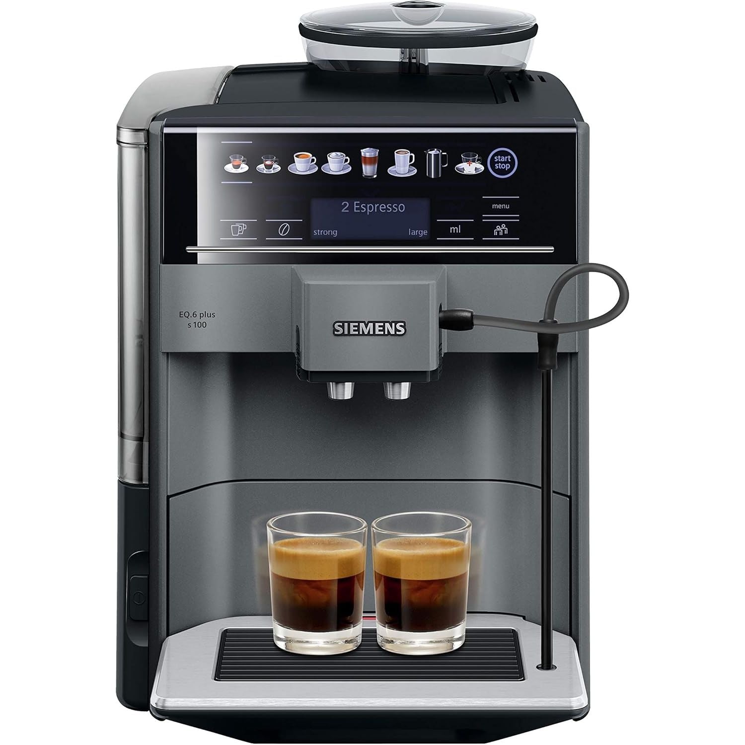Buy Siemens,Siemens EQ6 TE651209GB Bean-to-Cup Coffee Machine Titanium - Gadcet UK | UK | London | Scotland | Wales| Near Me | Cheap | Pay In 3 | Coffee Makers & Espresso Machines