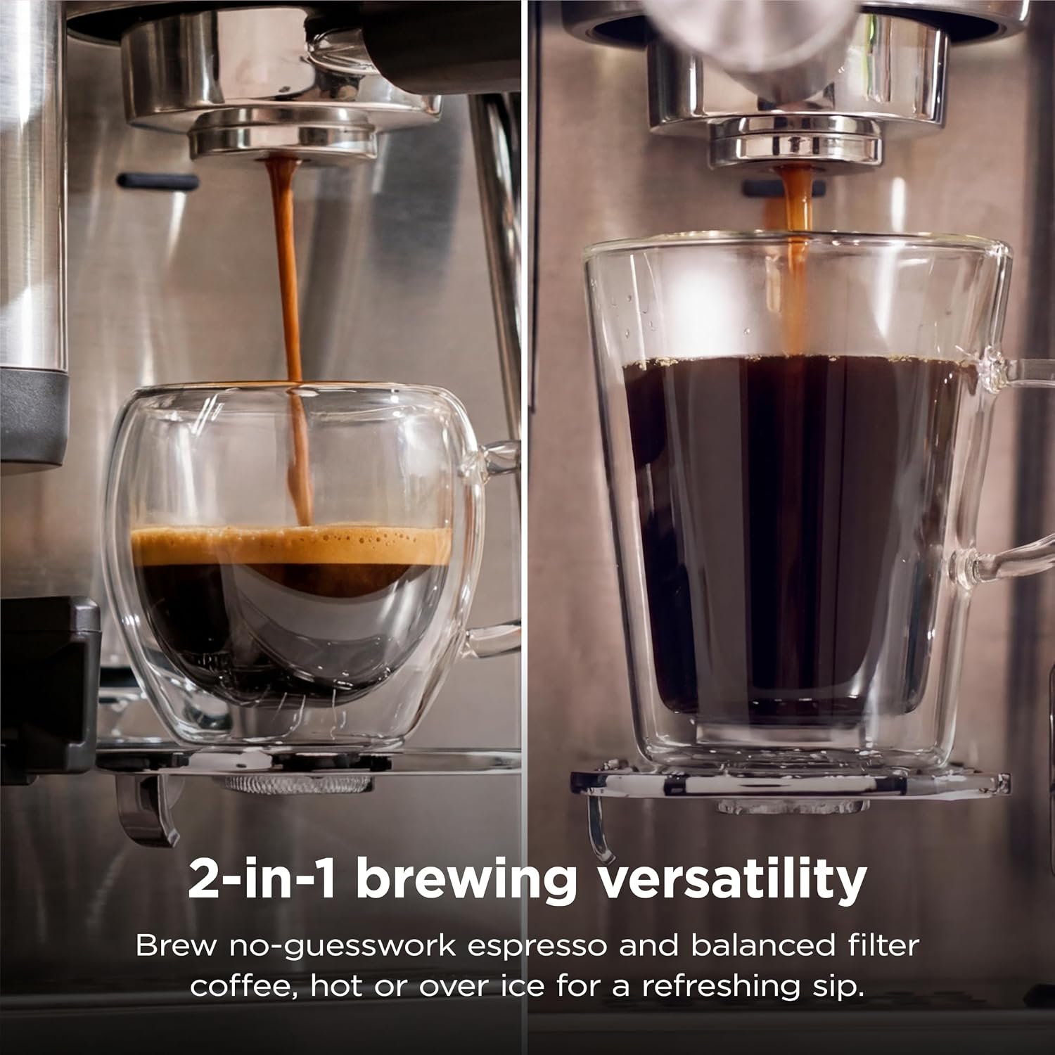 Ninja Luxe Café Mini Plus ES352UK Espresso Coffee Machine