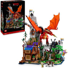 Buy LEGO,LEGO Ideas Dungeons & Dragons: Red Dragon’s Tale 21348 Building Set for Adults – 3,745 Pieces, Cinderhowl Dragon, Tavern, Tower & Dungeon - Gadcet UK | UK | London | Scotland | Wales| Near Me | Cheap | Pay In 3 | Construction Set Toys