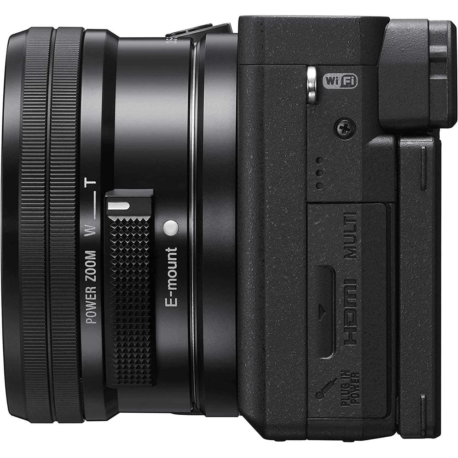 Sony,Sony Alpha 6400 | APS-C Mirrorless Camera with Sony 16-50 mm f/3.5-5.6 Power Zoom Lens ( Fast 0.02s Autofocus 24.2 Megapixels, 4K Movie Recording, Flip Screen for Vlogging ), Black - Gadcet.com