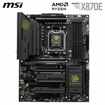 MSI MAG X870E TOMAHAWK WIFI Motherboard (ATX) – Supports AMD Ryzen 9000 / 8000 / 7000 Series Processors, DDR5, PCIe 5.0, Wi-Fi 7, 5G LAN