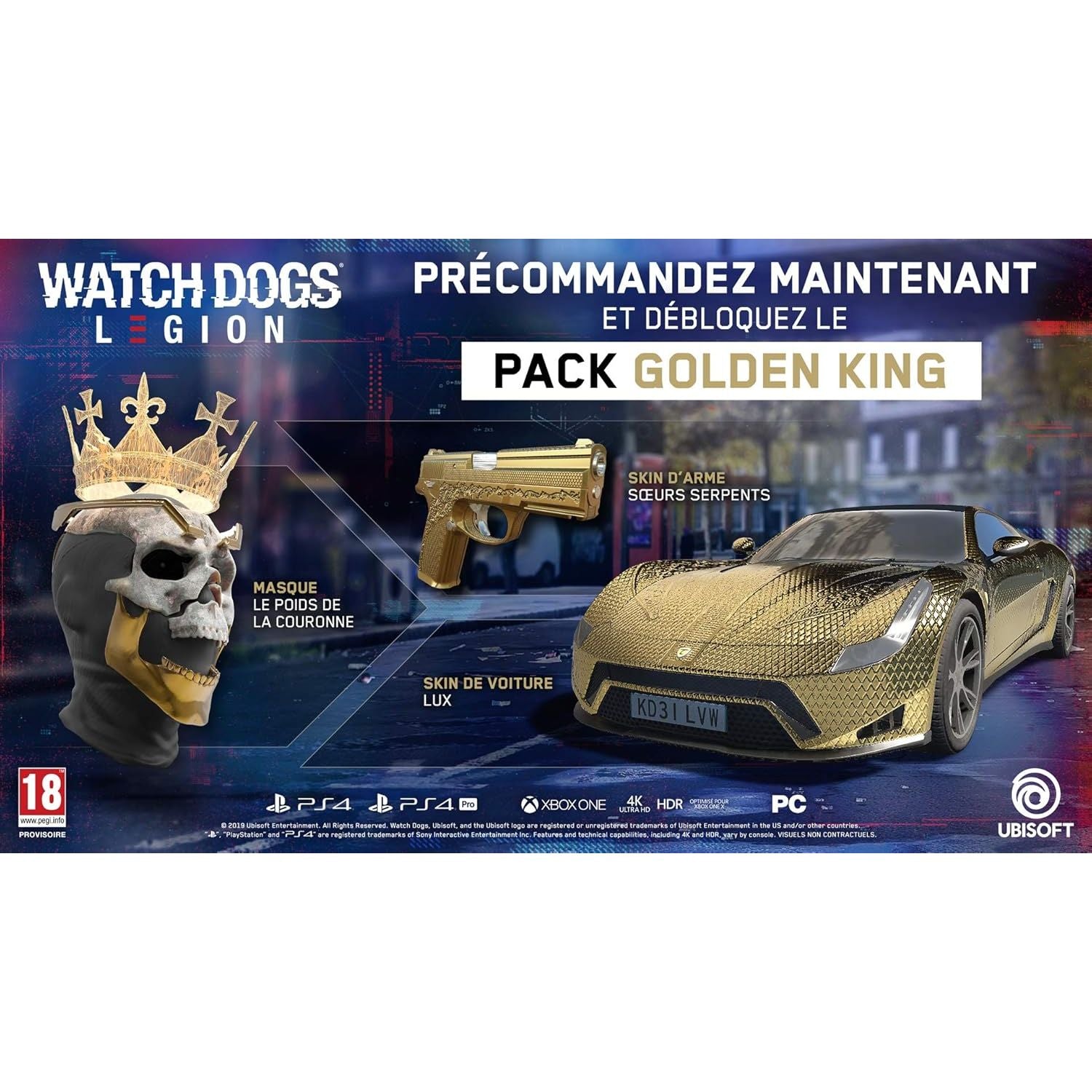 Buy PlayStation,Watch Dogs Legion Limited Edition PS4 - Gadcet UK | UK | London | Scotland | Wales| Near Me | Cheap | Pay In 3 | Video Game Software