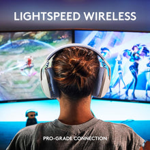 Buy Logitech,Logitech G435 LIGHTSPEED & Bluetooth Wireless Gaming Headset - Ultra Lightweight 165g over-ear headphones, built-in mics, 18h battery, compatible with Dolby Atmos, PC, PS4, PS5, Mobile - White - Gadcet UK | UK | London | Scotland | Wales| Near Me | Cheap | Pay In 3 | Headphones & Headsets