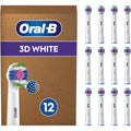 Buy Oral-B,Oral-B 3D White Electric Toothbrush Head with CleanMaximiser Technology, Angled Bristles for Deeper Plaque Removal, Pack of 12 Toothbrush Heads, White - Gadcet UK | UK | London | Scotland | Wales| Near Me | Cheap | Pay In 3 | Toothbrushes