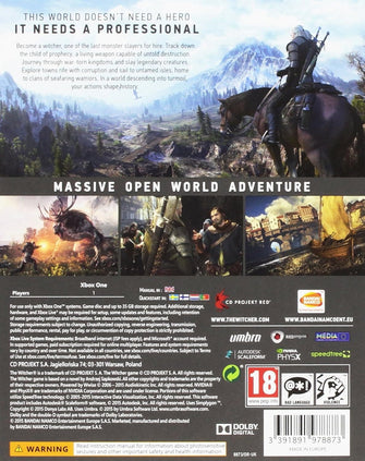 Buy Xbox One,The Witcher 3: Wild Hunt (Xbox One) - Gadcet UK | UK | London | Scotland | Wales| Ireland | Near Me | Cheap | Pay In 3 | Video Game Software