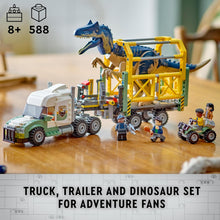 Buy LEGO,LEGO Jurassic World Dinosaur Missions Allosaurus Transport Truck (76966) – Toy Set with Kenji, Darius & Yaz Figures, Fun Gift for Kids Aged 8+ - Gadcet UK | UK | London | Scotland | Wales| Near Me | Cheap | Pay In 3 | Interlocking Blocks