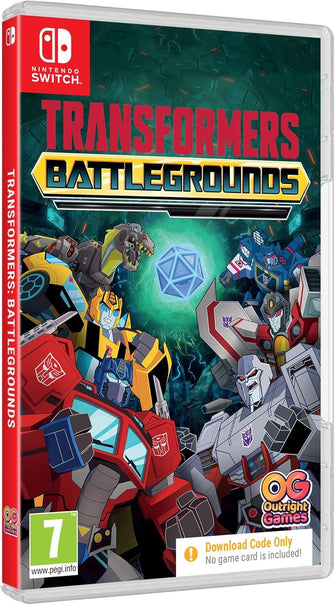 Buy Nintendo Game,Transformers Battlegrounds (Code In A Box) - Nintendo Switch Game - Gadcet UK | UK | London | Scotland | Wales| Near Me | Cheap | Pay In 3 | Video Game Software