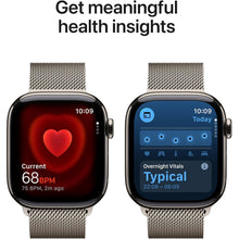 Apple Watch Series 11 GPS + Cellular 42mm  – Natural Titanium Case with Natural Milanese Loop
