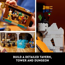 Buy LEGO,LEGO Ideas Dungeons & Dragons: Red Dragon’s Tale 21348 Building Set for Adults – 3,745 Pieces, Cinderhowl Dragon, Tavern, Tower & Dungeon - Gadcet UK | UK | London | Scotland | Wales| Near Me | Cheap | Pay In 3 | Construction Set Toys