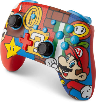 Buy Power A,PowerA Enhanced Wireless Controller for Nintendo Switch - Mario Pop, Nintendo Switch - OLED Model, Nintendo Switch Lite, Gamepad, Game Controller, Bluetooth Controller, Officially Licensed - Gadcet UK | UK | London | Scotland | Wales| Near Me | Cheap | Pay In 3 | Game Controllers