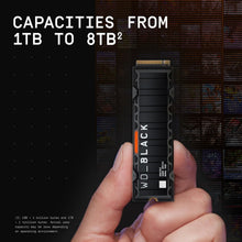 Buy WD_BLACK,WD_BLACK SN850X 1TB NVMe SSD with Heatsink – PCIe Gen4 M.2 2280 Internal Gaming Solid State Drive | Up to 7,300MB/s Read | PlayStation 5 & PC Compatible | High-Performance Storage - Gadcet UK | UK | London | Scotland | Wales| Near Me | Cheap | Pay In 3 | Hard Drives