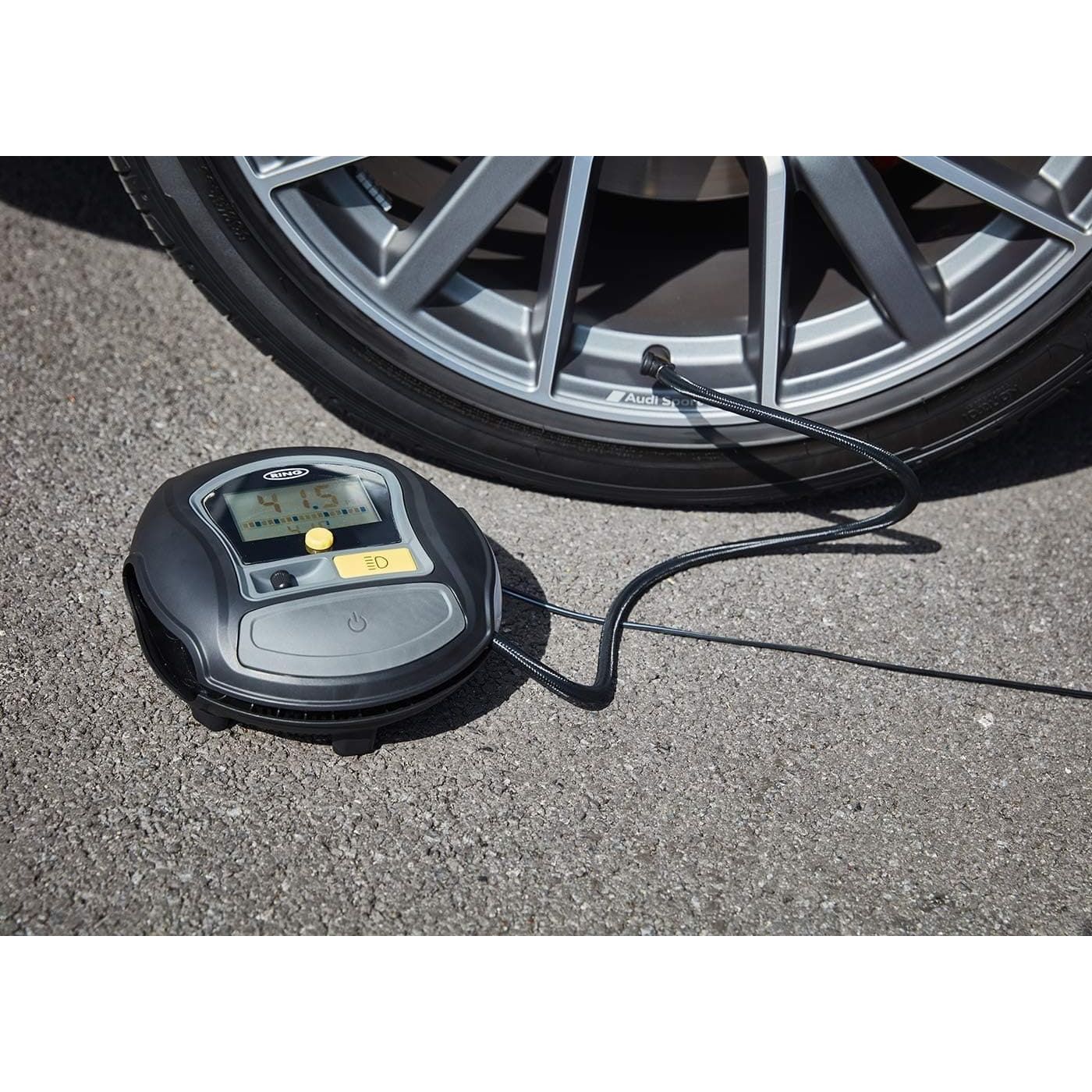 Buy Ring,Ring Automotive - RTC1000 12V rapid tyre inflator air compressor car pump with preset digital pressure gauge, memory function, 2 min inflation, LED light, carry case, valve adaptor kit - Gadcet UK | UK | London | Scotland | Wales| Near Me | Cheap | Pay In 3 | Motorcycles & Scooters