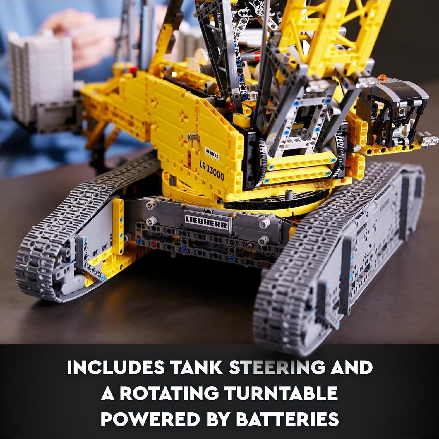 Buy LEGO,LEGO Technic Liebherr Crawler Crane LR 13000 Model Set 42146 - Gadcet UK | UK | London | Scotland | Wales| Ireland | Near Me | Cheap | Pay In 3 | Toys & Games