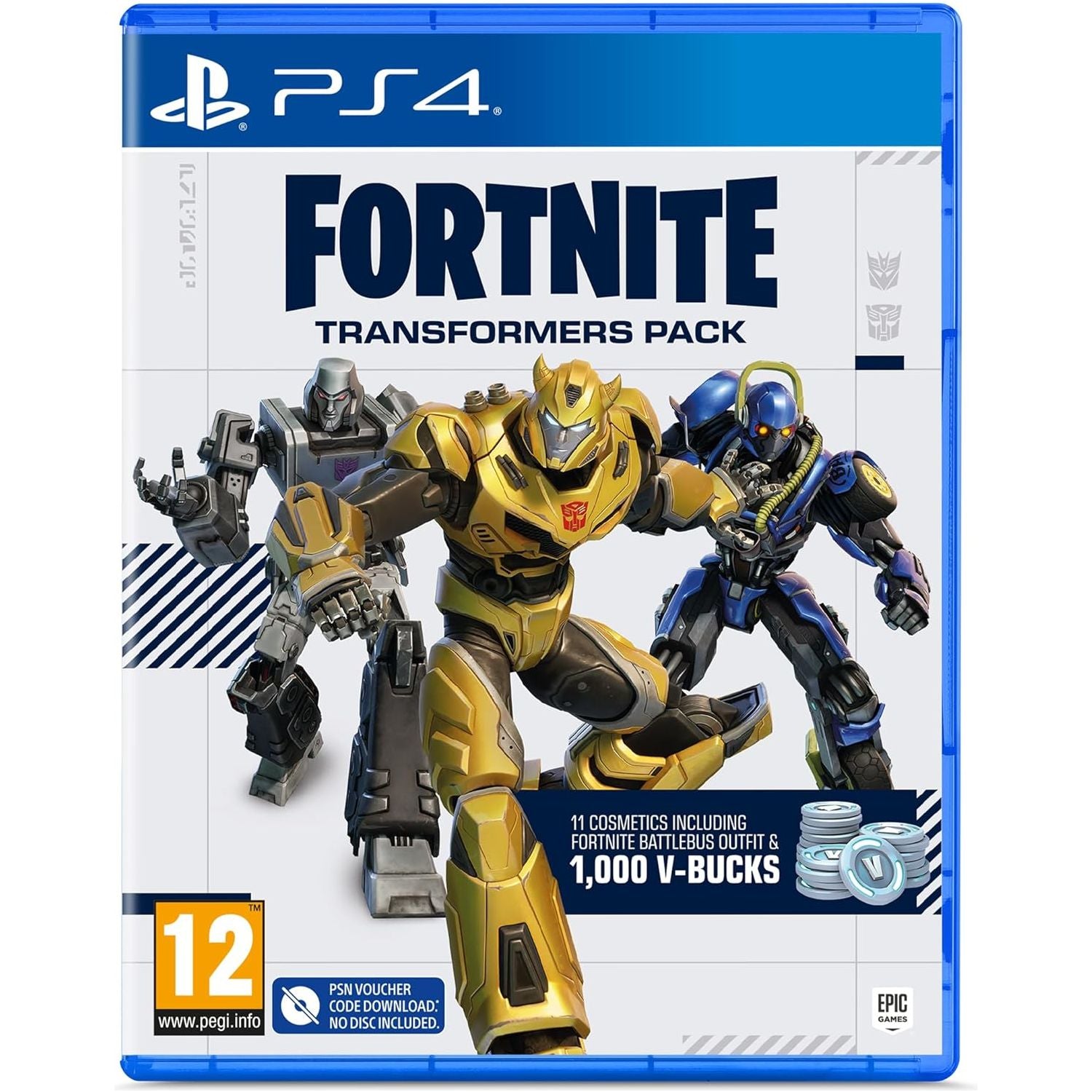 Buy Play station,Fortnite Transformers Pack (Game Download Code in Box) - PS4 - Gadcet UK | UK | London | Scotland | Wales| Near Me | Cheap | Pay In 3 | PS4 GAMES
