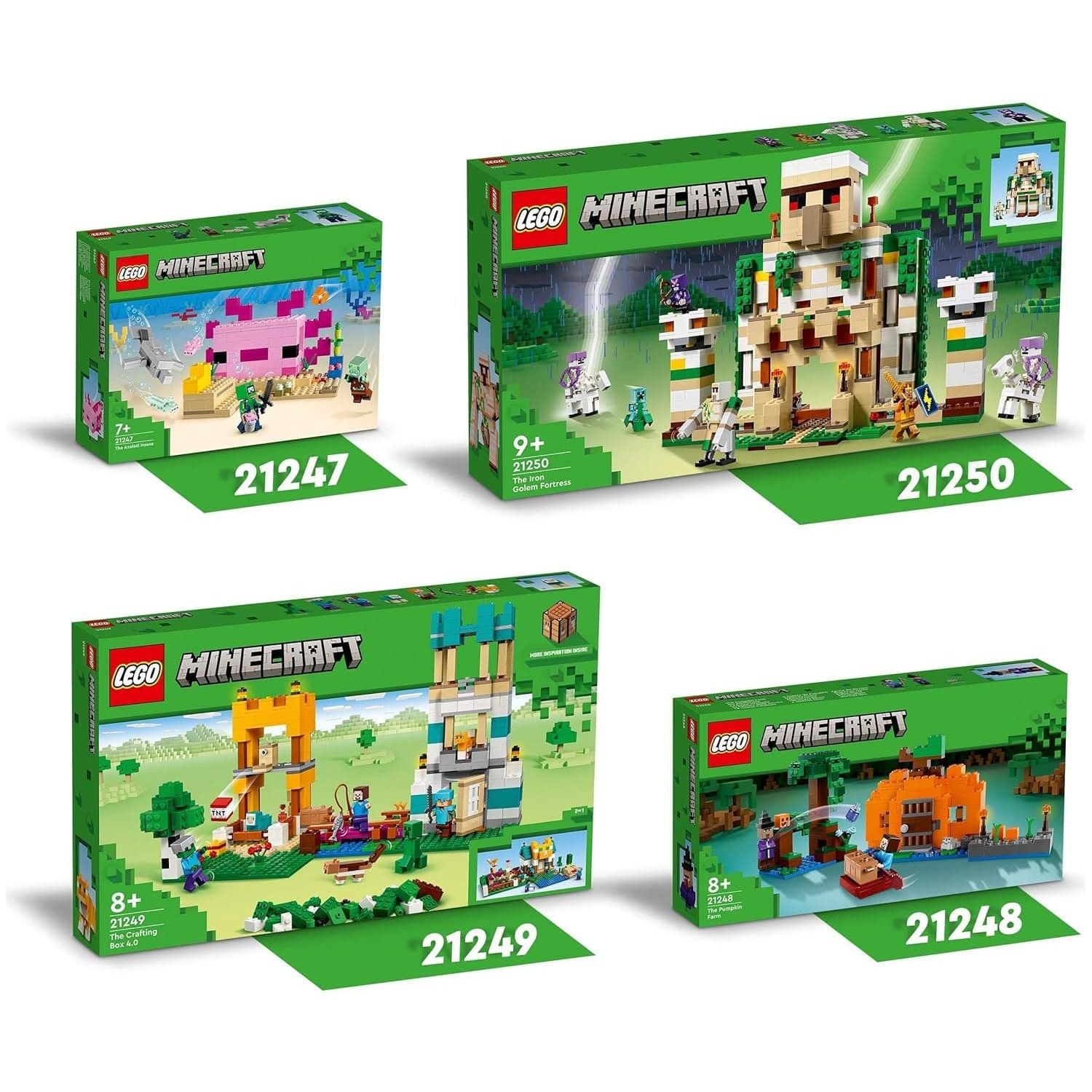 Buy LEGO,LEGO Minecraft The Pumpkin Farm Set with Steve Figure 21248 - Gadcet UK | UK | London | Scotland | Wales| Ireland | Near Me | Cheap | Pay In 3 | Toys & Games