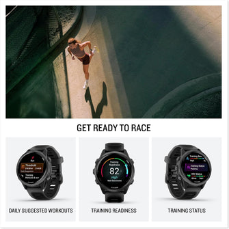 Buy Garmin,Garmin Forerunner 570 – 42mm Advanced GPS Running & Triathlon Smartwatch, AMOLED Display, Slate Gray Aluminum with Translucent Black/Black Band - Gadcet UK | UK | London | Scotland | Wales| Near Me | Cheap | Pay In 3 | Smart Watches