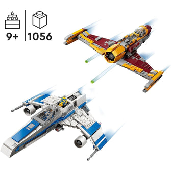 Buy LEGO,LEGO 75364 Star Wars New Republic E-Wing vs. Shin Hati’s Starfighter, Ahsoka Series Set with 2 Toy Vehicles, Droid Figure, 4 Minifigures and 2 Lightsabers - Gadcet UK | UK | London | Scotland | Wales| Ireland | Near Me | Cheap | Pay In 3 | Toys