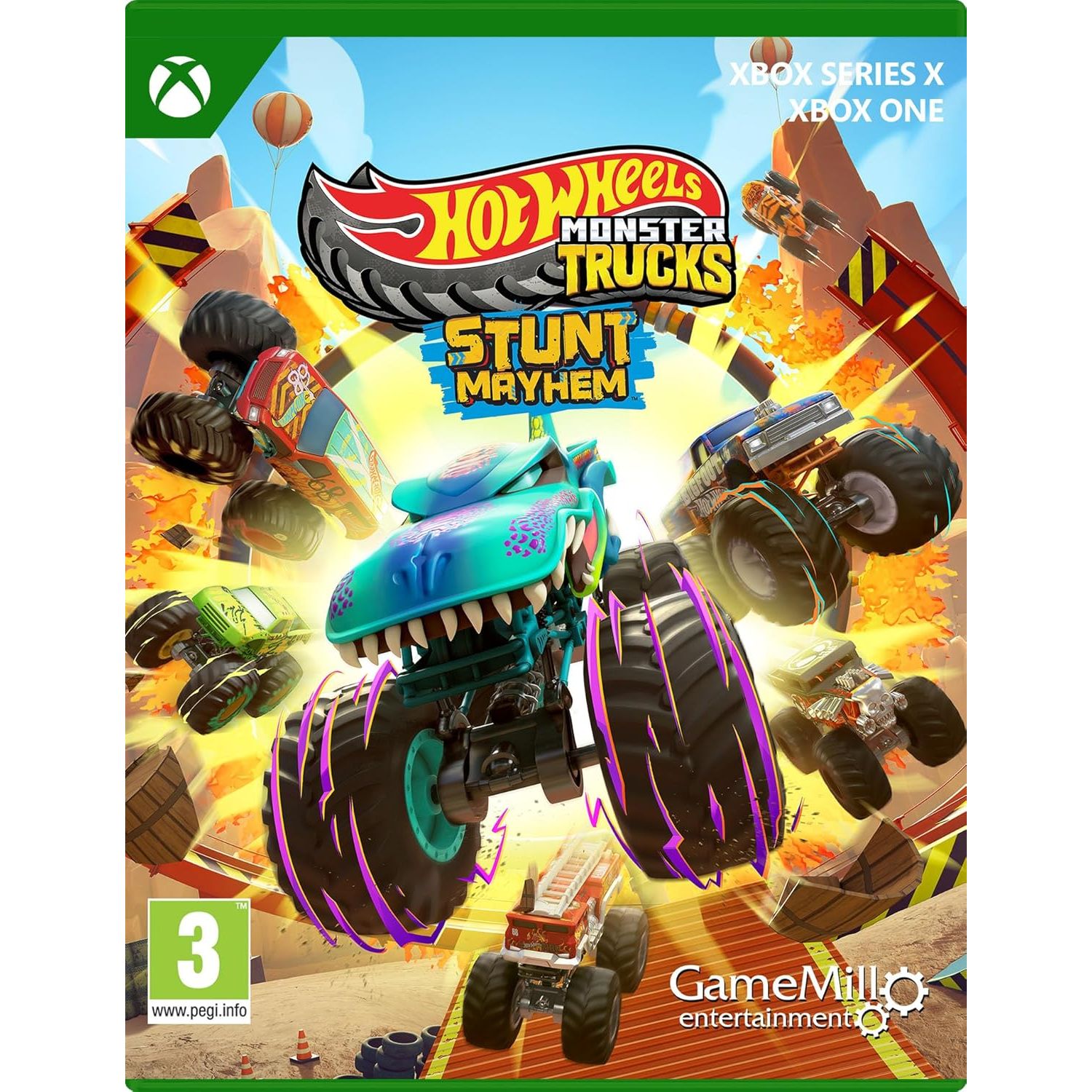 Buy Xbox,Hot Wheels Monster Trucks: Stunt Mayhem (Xbox Series X) - Gadcet UK | UK | London | Scotland | Wales| Near Me | Cheap | Pay In 3 | Video Game Software