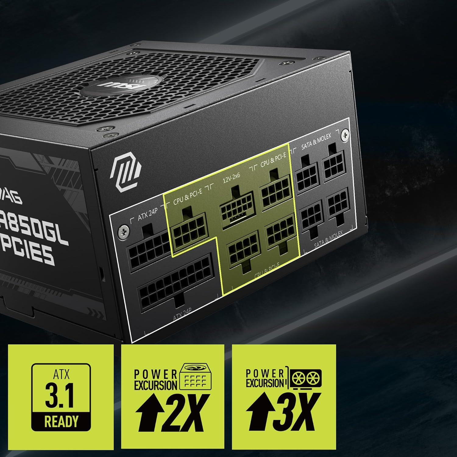 Buy MSI,Msi MAG A850GL PCIES 850w Power Supply - Gadcet UK | UK | London | Scotland | Wales| Near Me | Cheap | Pay In 3 | Computer Power Supplies