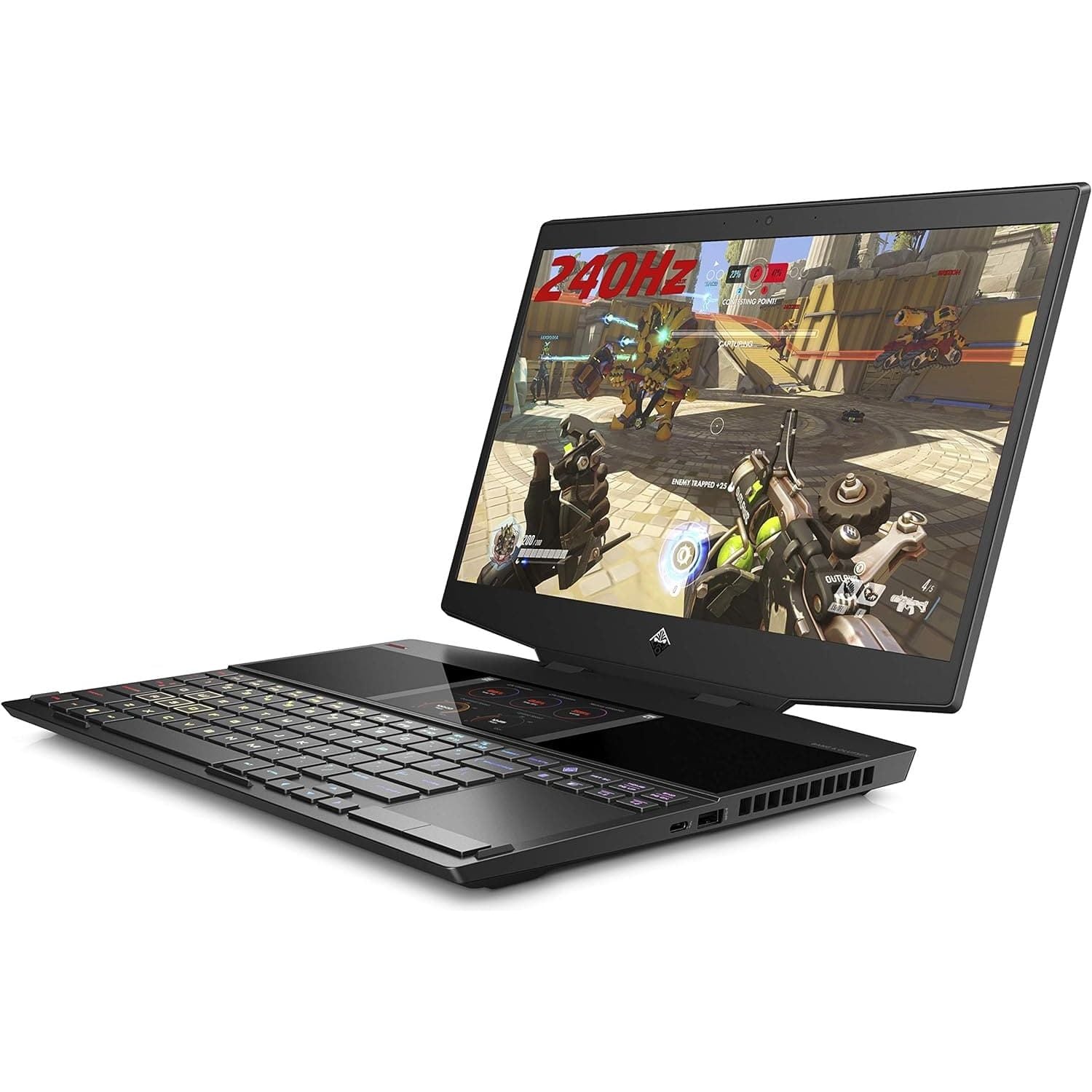 Buy HP,HP OMEN X 15-dg0001na Dual-Screen 15.6" FHD 240Hz Gaming Laptop: Intel Core i7-9750H, 16GB RAM, 512GB SSD, NVIDIA GeForce RTX 2070 (8GB), Windows 10 Home, Black - Gadcet UK | UK | London | Scotland | Wales| Ireland | Near Me | Cheap | Pay In 3 | Laptops