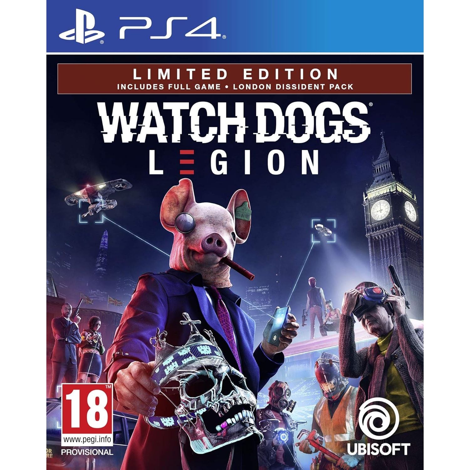 Buy PlayStation,Watch Dogs Legion Limited Edition PS4 - Gadcet UK | UK | London | Scotland | Wales| Near Me | Cheap | Pay In 3 | Video Game Software