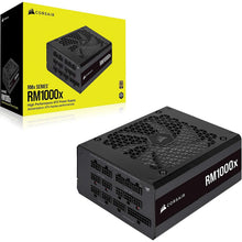 Corsair,Corsair RM1000x 80 PLUS Gold Fully Modular ATX 1000 Watt Power Supply UK - Black - Gadcet.com