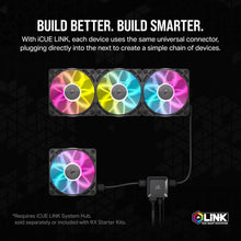Buy Corsair,Corsair iCUE LINK RX120 RGB 120mm PWM Fan - Magnetic Dome Bearing - Black (Single) - Gadcet UK | UK | London | Scotland | Wales| Near Me | Cheap | Pay In 3 | Electronics