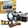 Buy LEGO,LEGO Creator 3in1 Retro Camera Toy to Video Camera to TV Set, Kids' Desk Decoration or Bedroom Accessories, Photography Gifts for Girls and Boys Aged 8 Plus Years Old Who Enjoy Creative Play - Gadcet UK | UK | London | Scotland | Wales| Near Me | Cheap | Pay In 3 | Interlocking Blocks