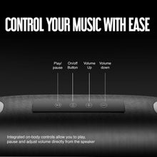 Juice BoomPRO-XL Bluetooth Speaker – 20W 360° Sound, 18-Hour Playback, IPX5 Splashproof – Black