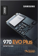 Buy Samsung,Samsung 970 EVO Plus 250 GB PCIe NVMe M.2 (2280) Internal Solid State Drive (SSD) - Gadcet UK | UK | London | Scotland | Wales| Ireland | Near Me | Cheap | Pay In 3 | Hard Drives