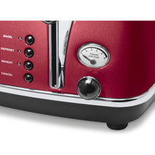 Buy De'Longhi,De'Longhi Icona Micalite CTOM4003R 4-Slice Toaster - Red - Gadcet UK | UK | London | Scotland | Wales| Near Me | Cheap | Pay In 3 | Small Kitchen Appliances