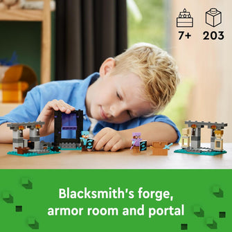 Buy Lego,LEGO Minecraft The Armoury (21252) – Building Set for Kids Aged 7+ with Alex, Diamond Sword & Weapons – Role-Play Gift for Gamers - Gadcet UK | UK | London | Scotland | Wales| Near Me | Cheap | Pay In 3 | Building Toys