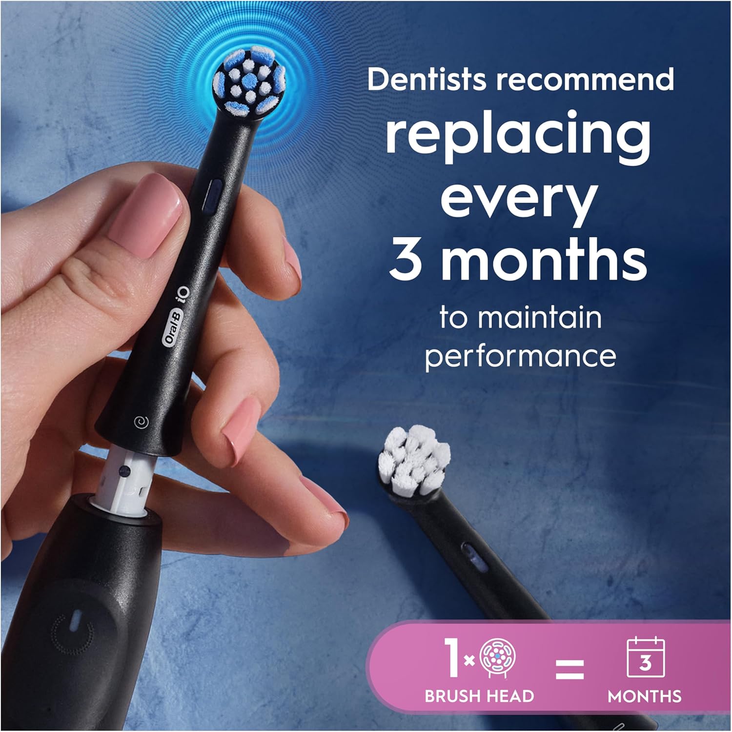 Buy Oral-B,Oral-B iO Gentle Care Replacement Brush Heads – Black, 4 Count - Gadcet UK | UK | London | Scotland | Wales| Near Me | Cheap | Pay In 3 | Toothbrush Replacement Heads