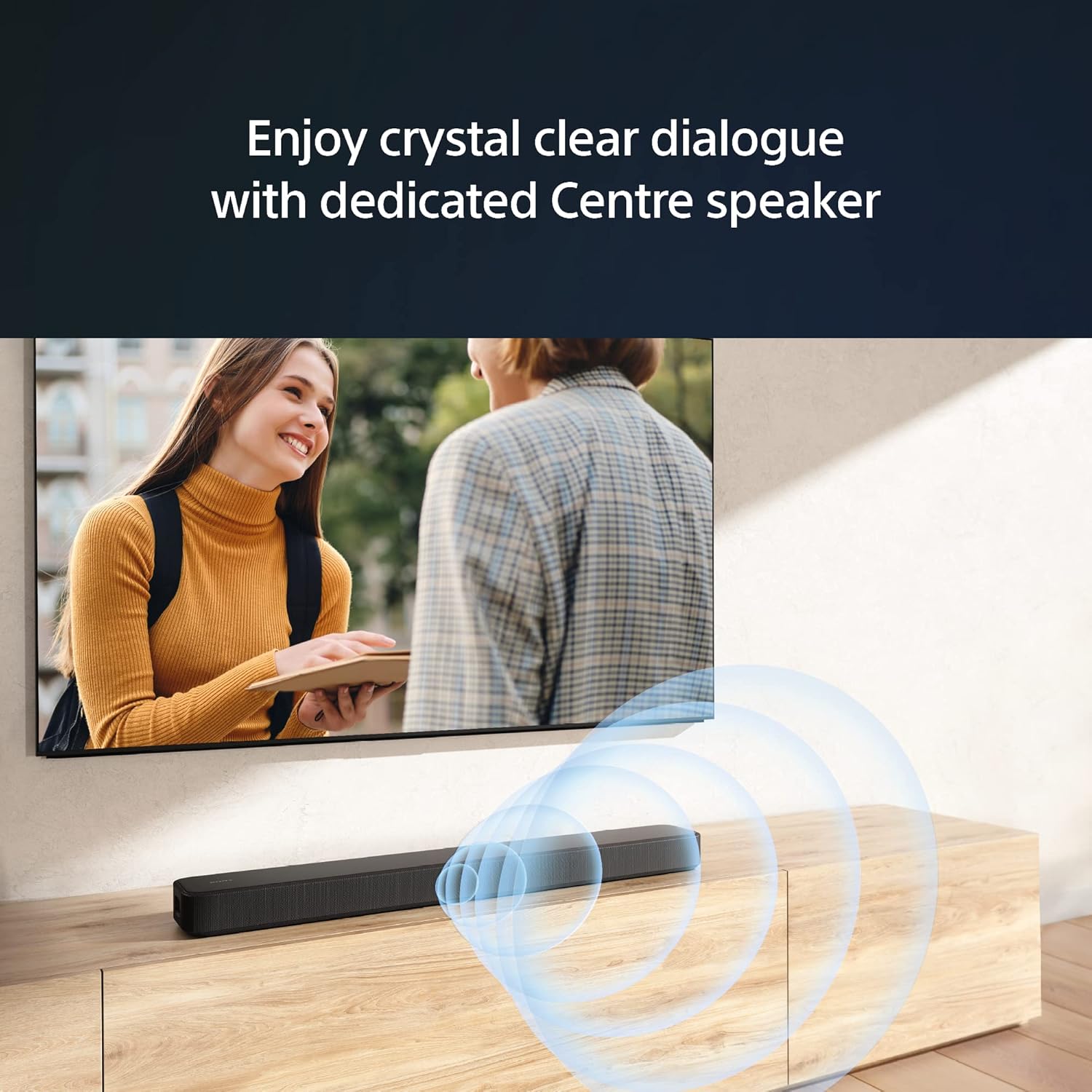 Sony HT-S2000 Small & Compact 3.1ch Dolby Atmos Soundbar for TV with Bluetooth - 8