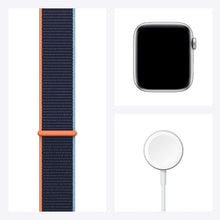 Buy Apple,Apple Watch SE (2020, GPS + Cellular, 44mm) – Silver Aluminium Case with Deep Navy Sport Loop - Gadcet UK | UK | London | Scotland | Wales| Near Me | Cheap | Pay In 3 | Smart Watches