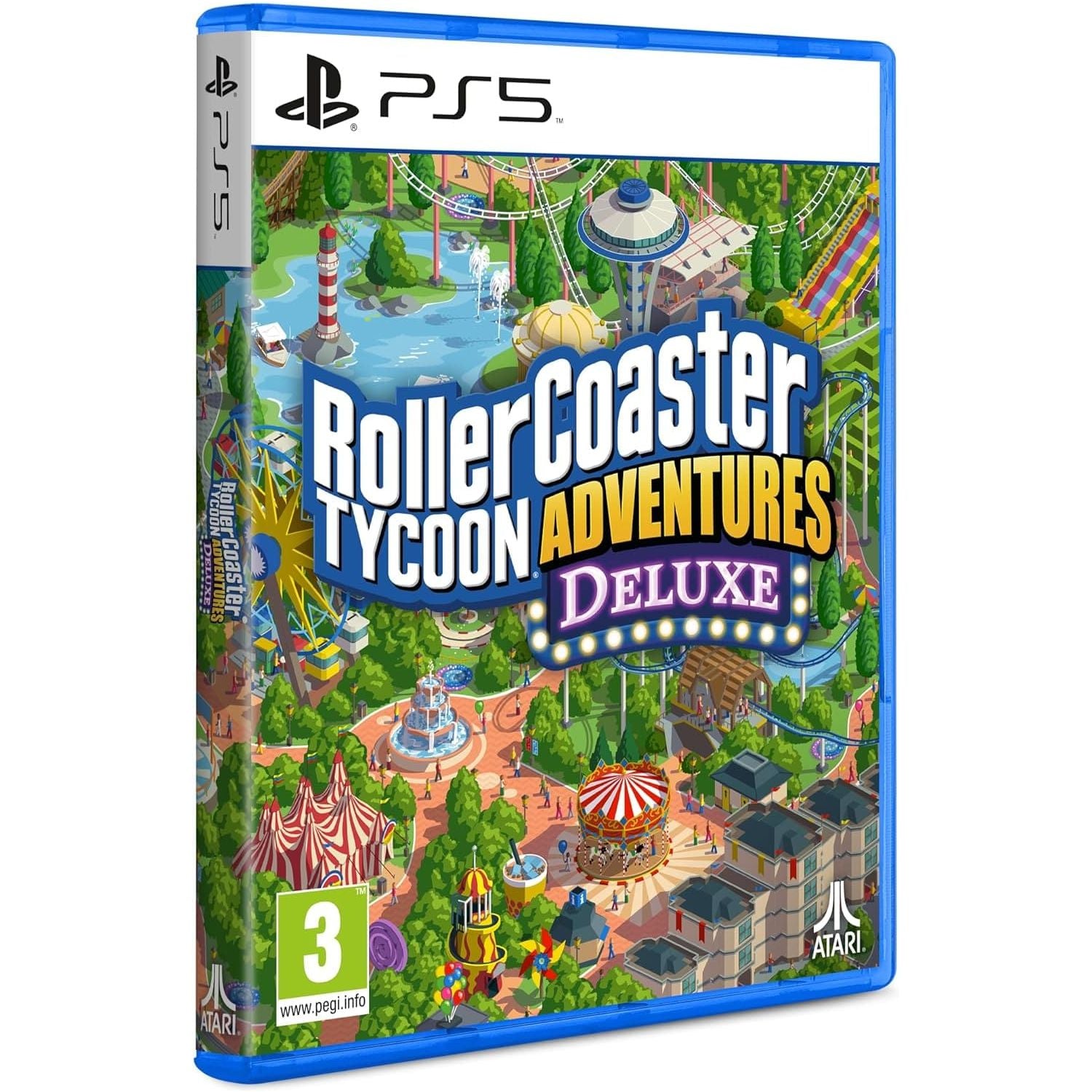 Buy PS5,RollerCoaster Tycoon Adventures Deluxe - PS5 - Gadcet UK | UK | London | Scotland | Wales| Ireland | Near Me | Cheap | Pay In 3 | Video Game Software