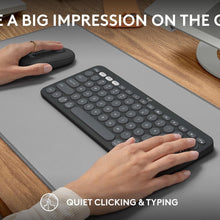 Buy Logitech,Logitech Pebble 2 MK380 Wireless Keyboard & Mouse Set - Graphite - Gadcet UK | UK | London | Scotland | Wales| Near Me | Cheap | Pay In 3 | Computer Accessory Sets