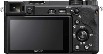 Sony,Sony Alpha 6400 | APS-C Mirrorless Camera with Sony 16-50 mm f/3.5-5.6 Power Zoom Lens ( Fast 0.02s Autofocus 24.2 Megapixels, 4K Movie Recording, Flip Screen for Vlogging ), Black - Gadcet.com