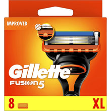 Gillette Fusion5 Razor Blades Men, Pack of 8 Razor Blade Refills with Precision Trimmer, 5 Anti-Friction Blades - 1