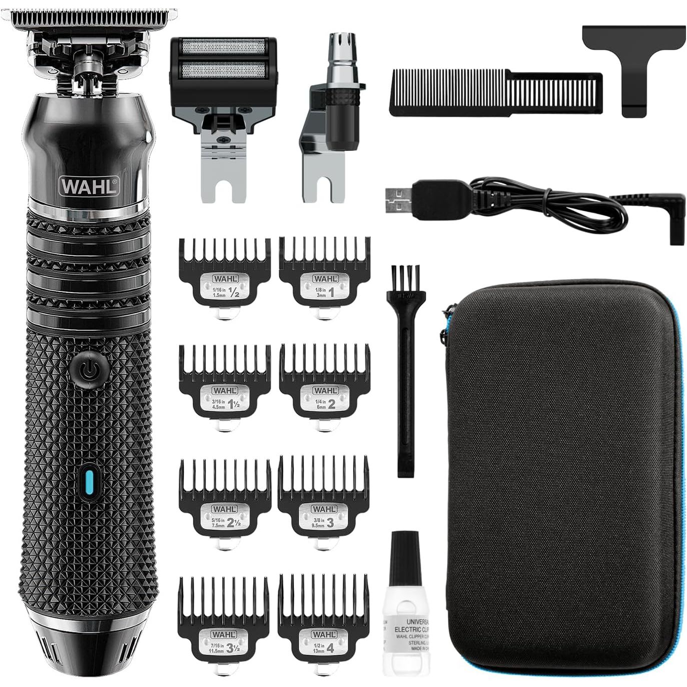 Buy Wahl,Wahl Pro Series High Visibility Men's Beard Trimmer – Lithium Rechargeable, 3 Heads, 120-Min Runtime - Gadcet UK | UK | London | Scotland | Wales| Near Me | Cheap | Pay In 3 | Beard Trimmer