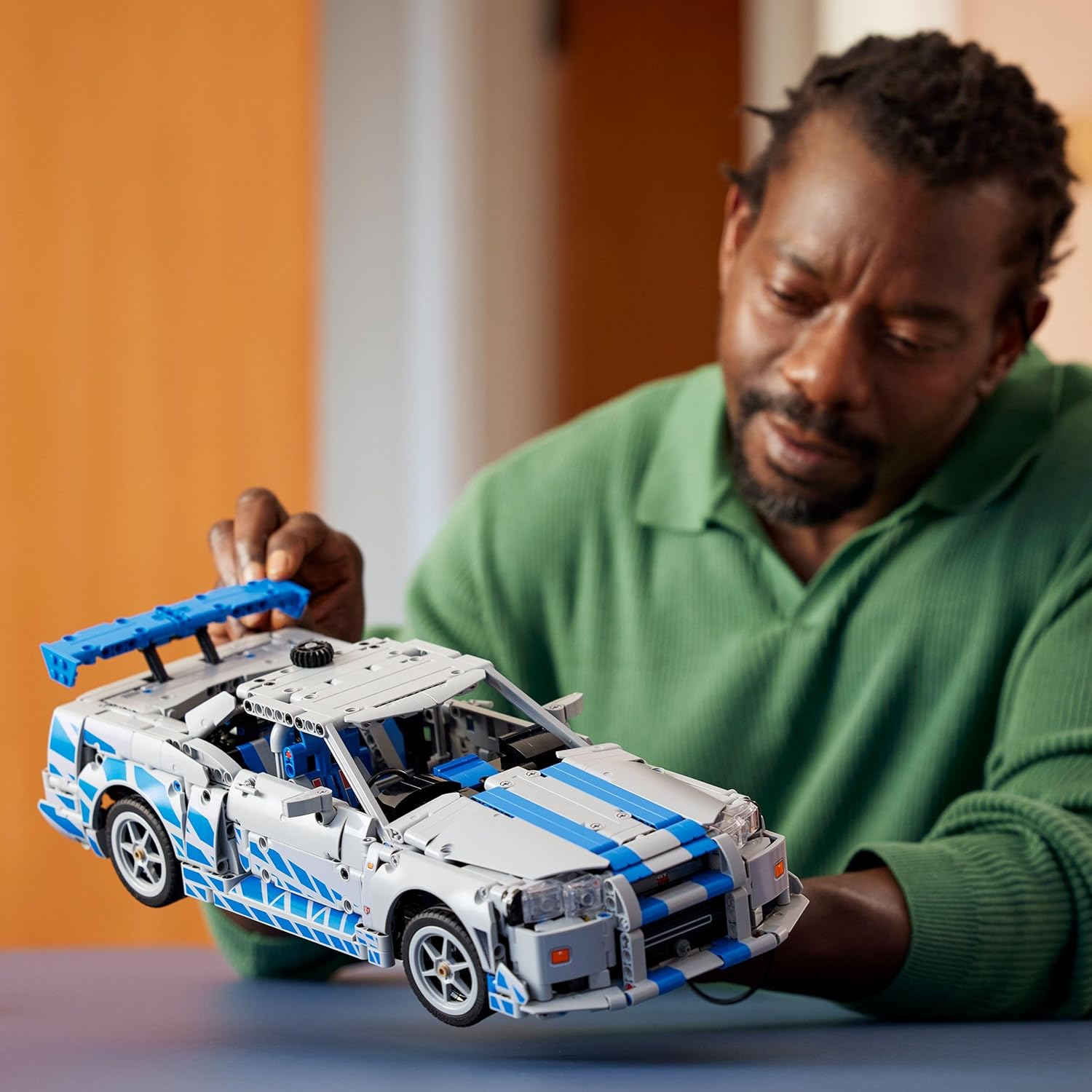 Buy LEGO,LEGO Technic 2 Fast 2 Furious Nissan Skyline GT-R (R34) Car Model Kit – 42210 - Gadcet UK | UK | London | Scotland | Wales| Near Me | Cheap | Pay In 3 | Construction Set Toys