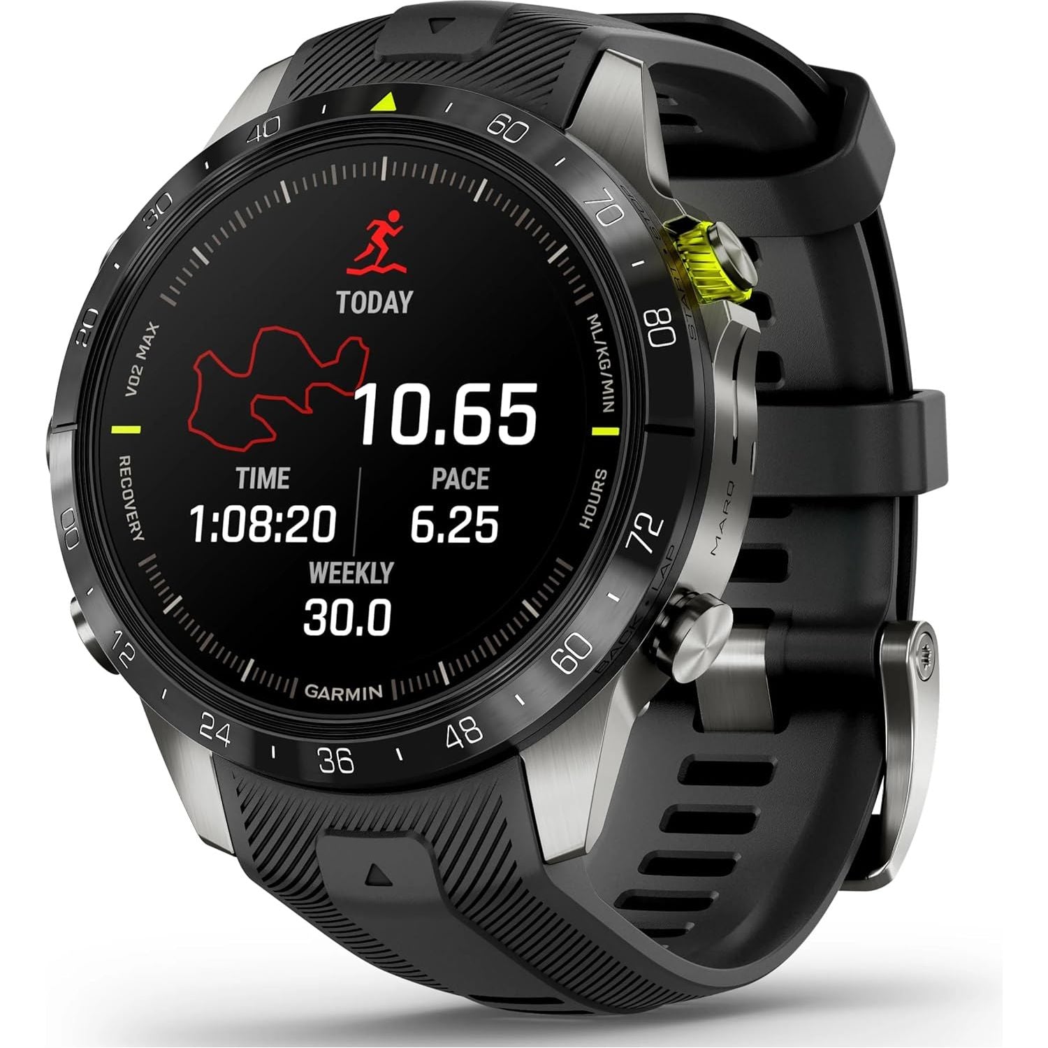 Buy Garmin,Garmin MARQ Athlete Gen 2 - 46mm Titanium Case, Black Bezel, Rubber Strap - Gadcet UK | UK | London | Scotland | Wales| Near Me | Cheap | Pay In 3 | Smart Watches