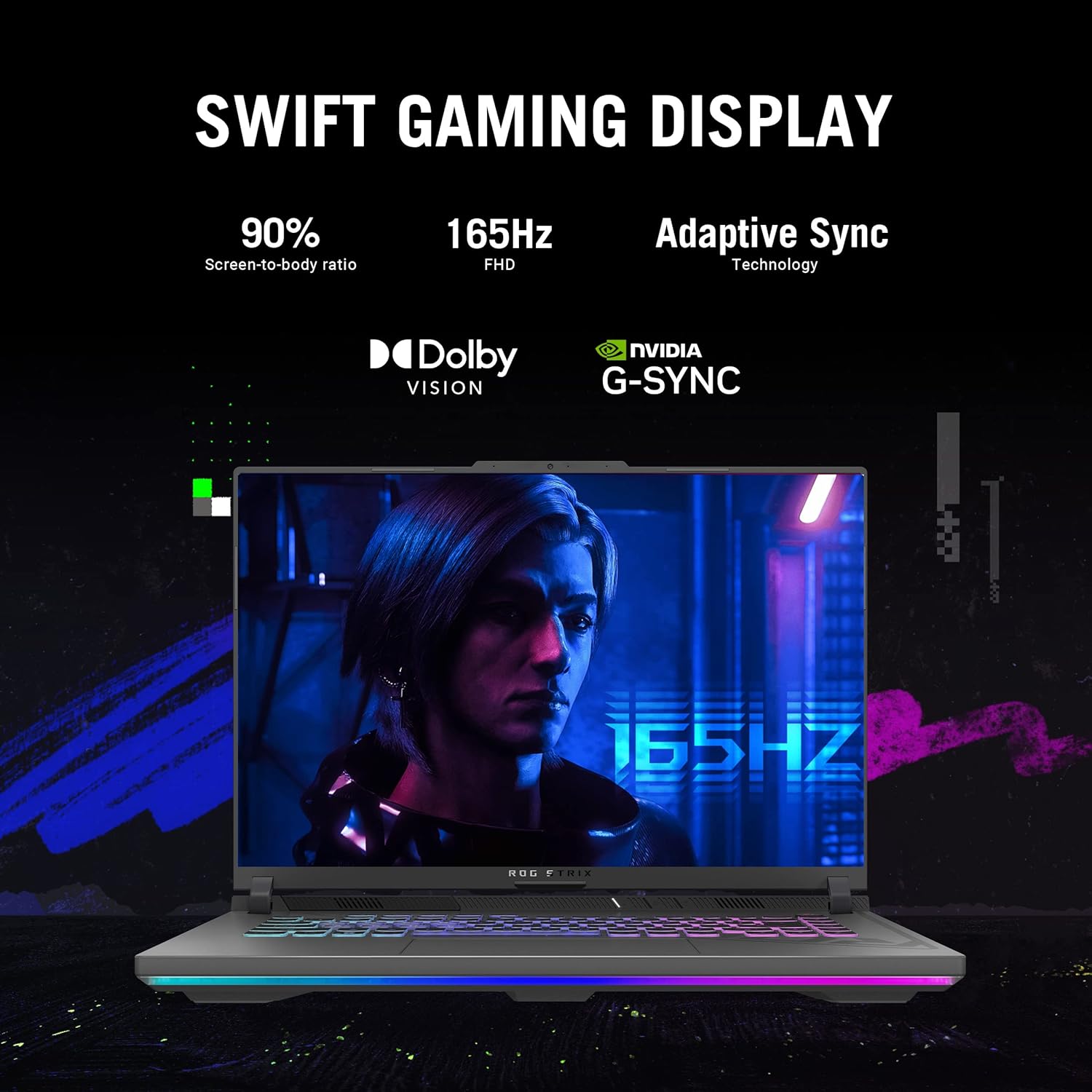 Buy Ecat Tech Ltd,ASUS ROG Strix G16 Gaming Laptop 16″ 165Hz FHD, i7-13650HX, RTX 4060, 16GB, 1TB SSD - Gadcet UK | UK | London | Scotland | Wales| Near Me | Cheap | Pay In 3 | Gaming Computers