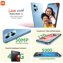 Buy Xiaomi,Xiaomi Redmi Note 12 - 4GB RAM, 128GB, Onyx Gray, Unlocked - Gadcet UK | UK | London | Scotland | Wales| Near Me | Cheap | Pay In 3 | Mobile & Smart Phones