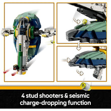 Buy Lego,LEGO® Star Wars™ Jango Fett’s Starship (75433) – Play & Display Set with Rotating Wings & 3 Minifigures - Gadcet UK | UK | London | Scotland | Wales| Near Me | Cheap | Pay In 3 | Toy Spaceships