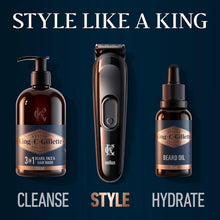 Buy King C. Gillette,King C. Gillette Cordless Beard Trimmer Kit for Men, with Lifetime Sharp Blades, Includes 3 Interchangeable Hair Clipper Combs, Gifts for Men, 2 Pin UK Plug - Gadcet UK | UK | London | Scotland | Wales| Near Me | Cheap | Pay In 3 | Hair Clippers & Trimmers