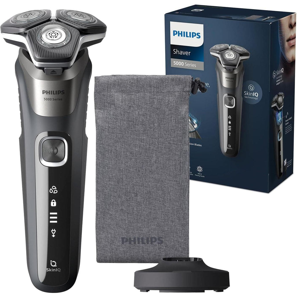 Philips Shaver Series 5000 - Wet & Dry Electric Shaver in Carbon Grey ...